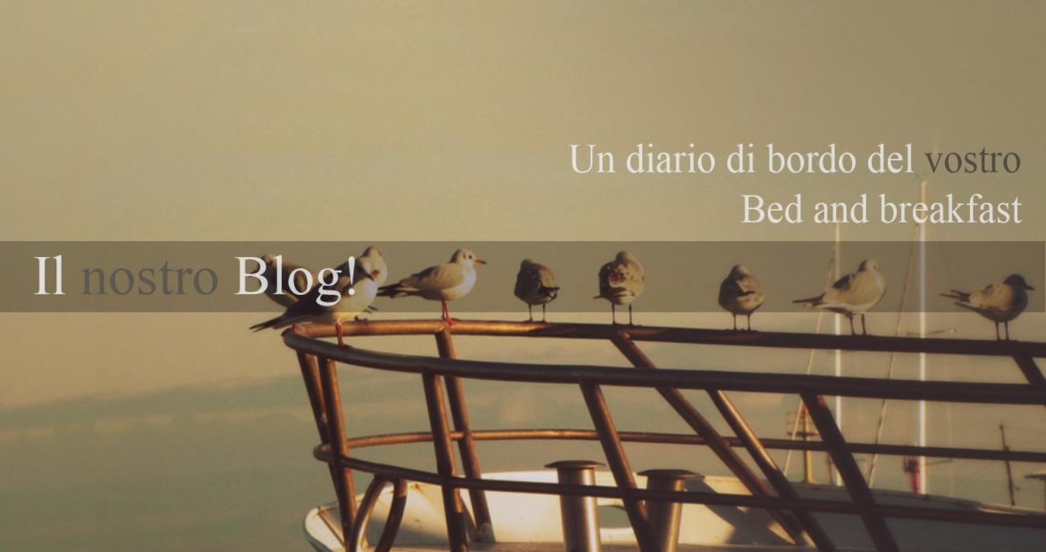 Il blog! Un diario di bordo del vostro Bed and breakfast