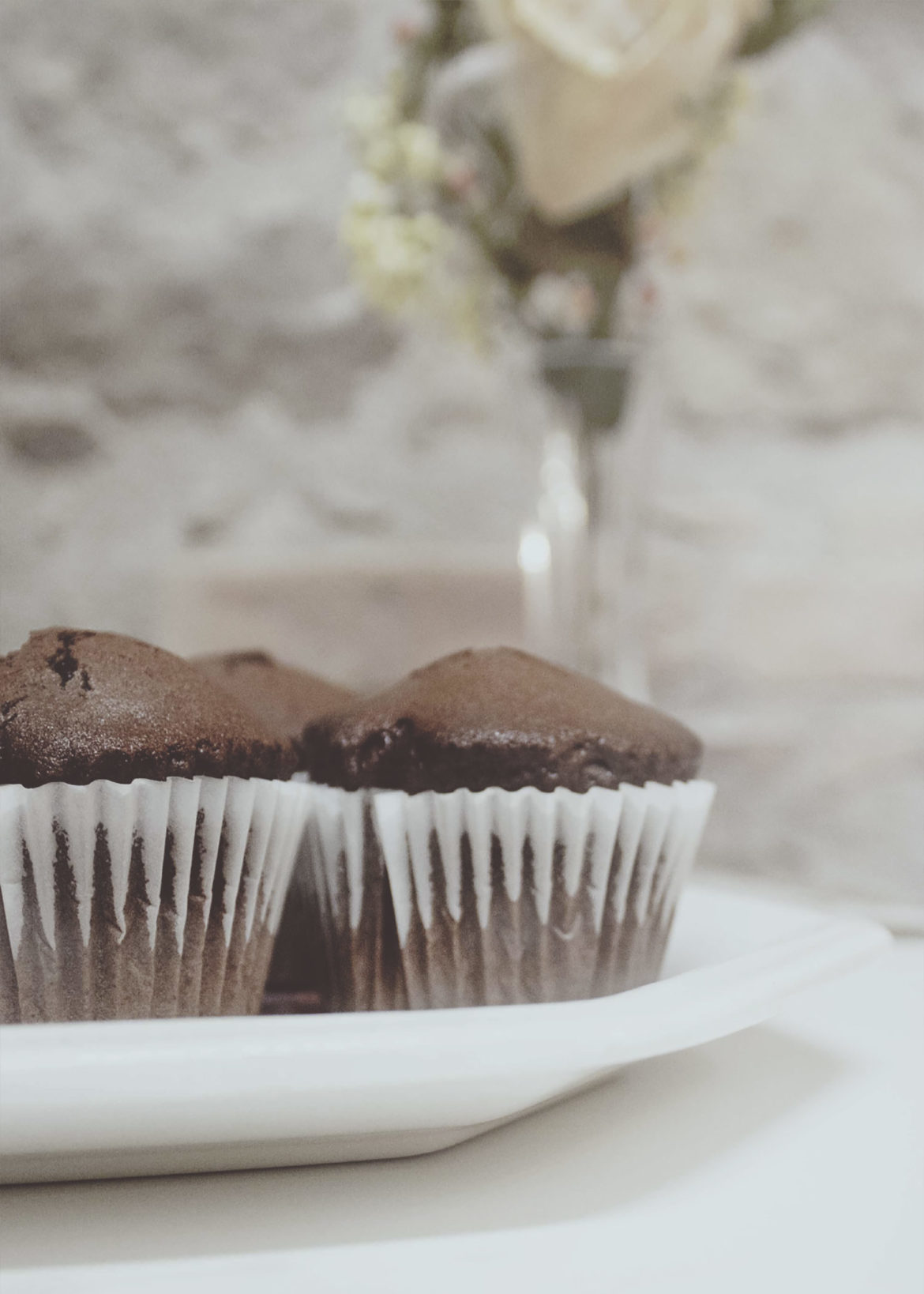 muffin al cioccolato a colazione