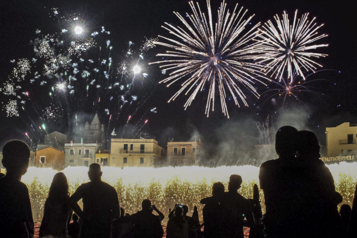 L’incendio del Castello a Termoli