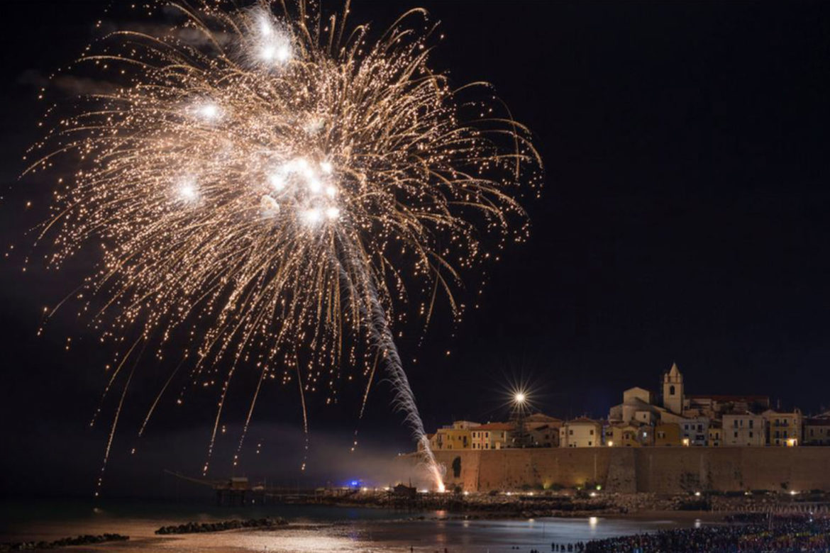 L’incendio del Castello a Termoli