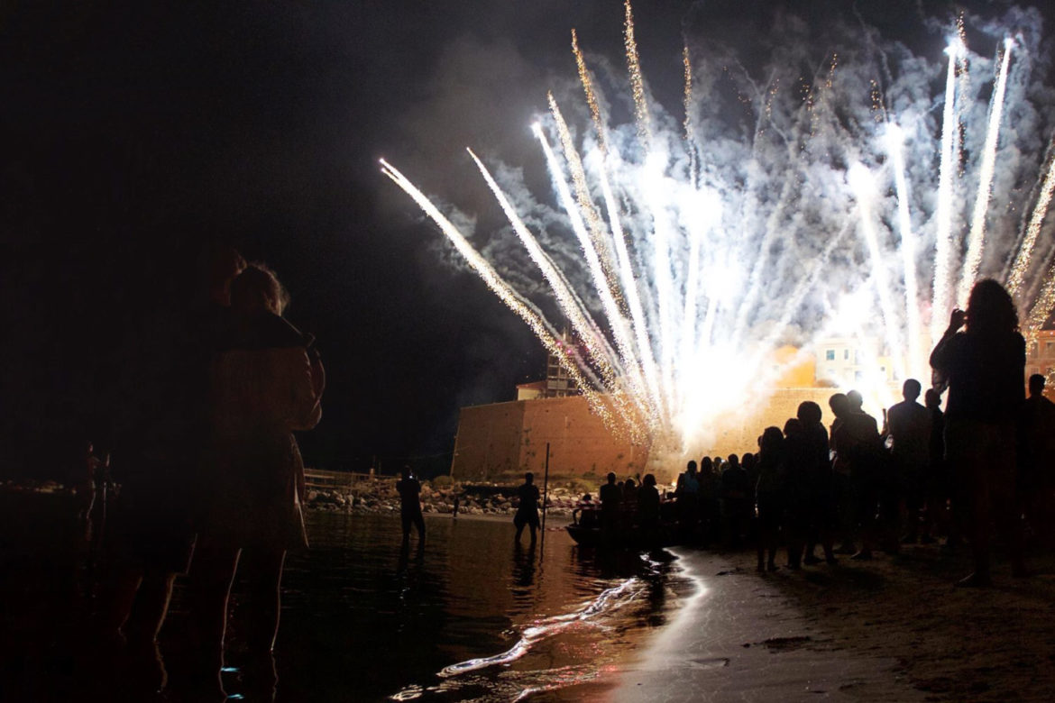 L’incendio del Castello a Termoli