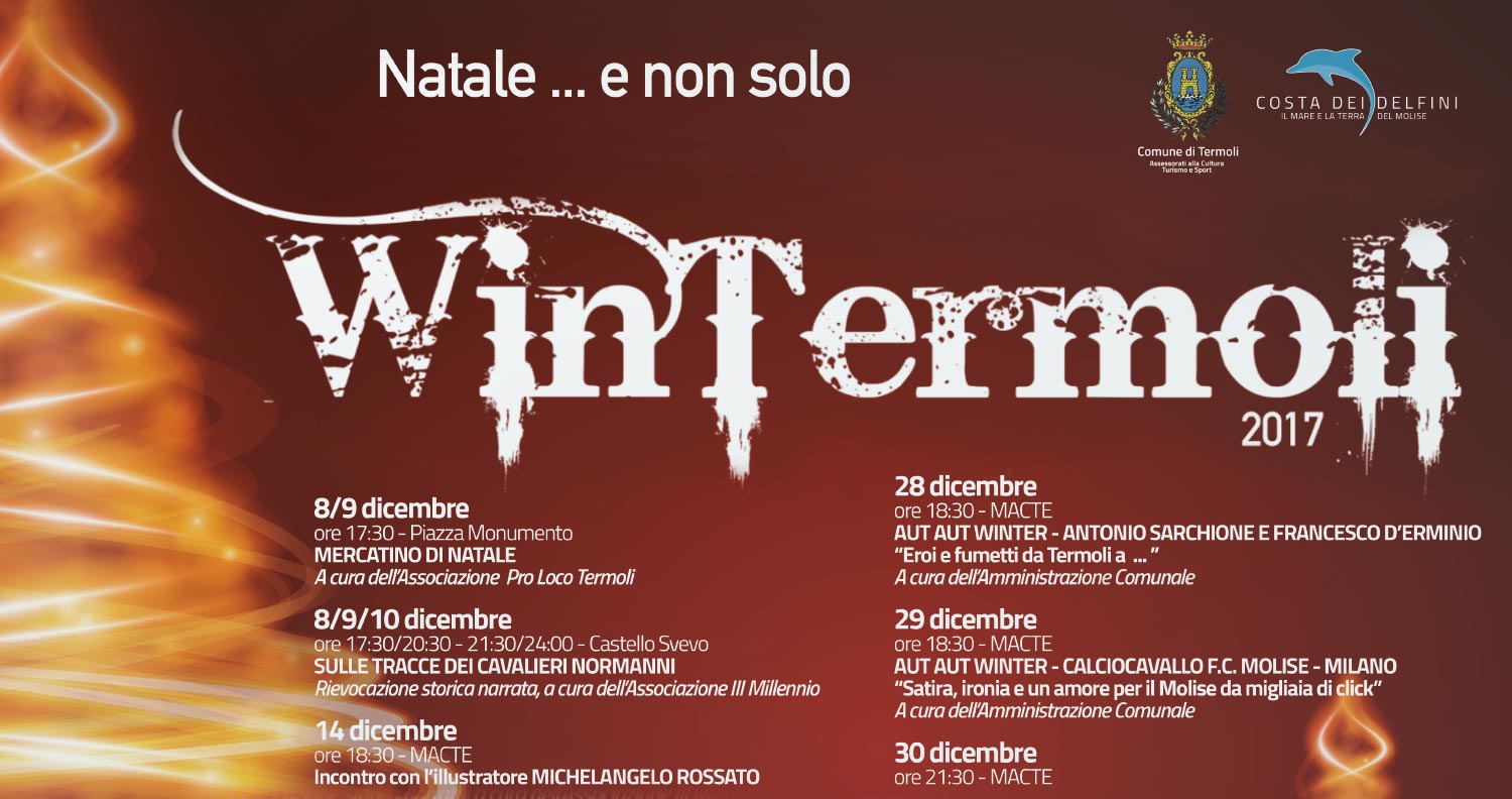Natale a Termoli, il programma degli eventi per le festività 2017
