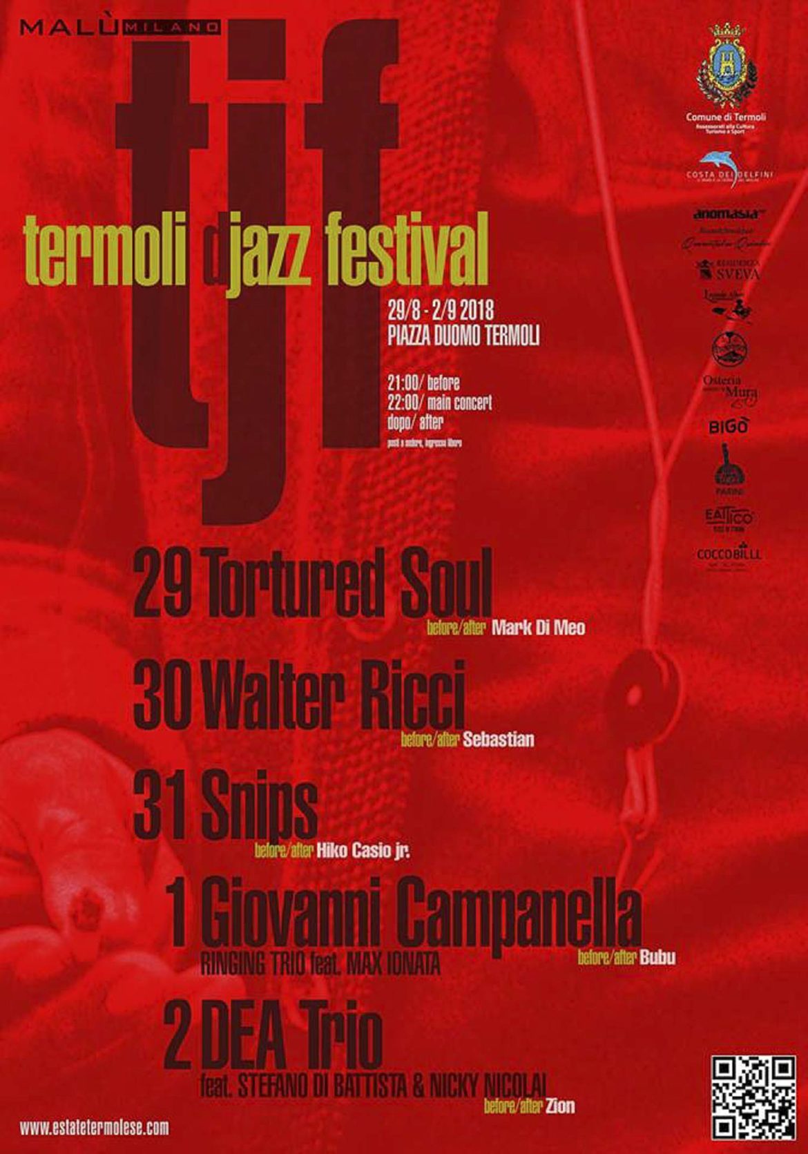 IV edizione Termoli Jazz Festival 2018