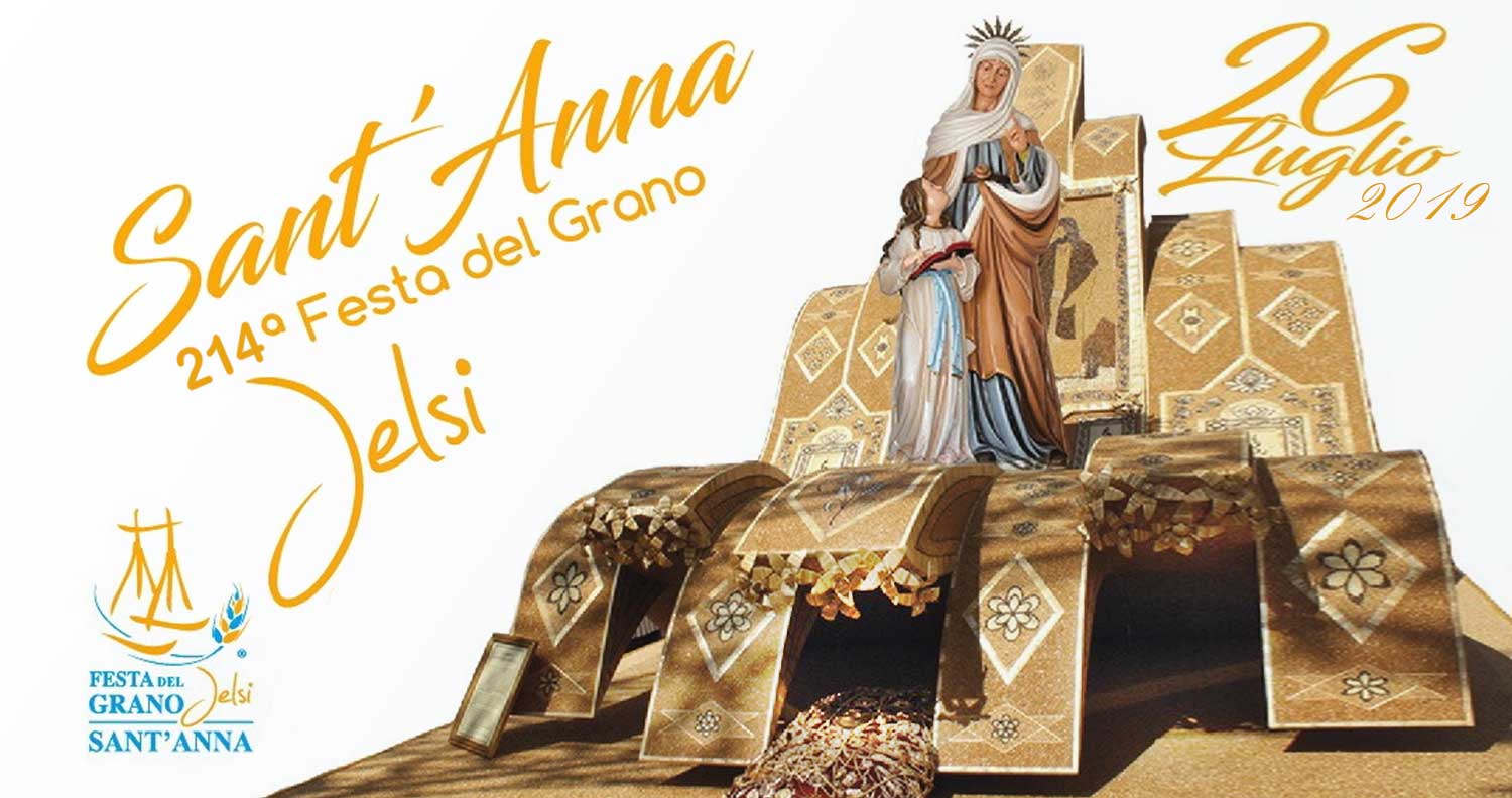 Festa del Grano 2019 di Jelsi in onore di Sant'Anna | 26 luglio
