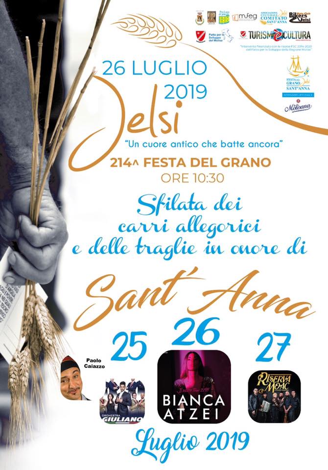 Festa del grano di Jelsi in onore di Sant'Anna