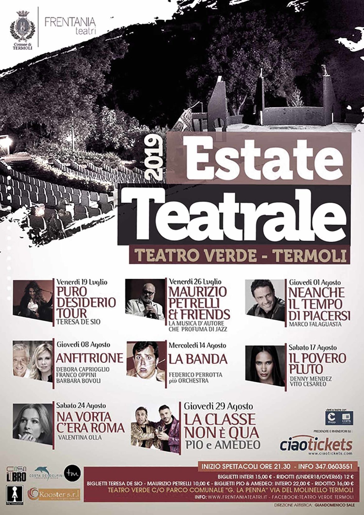 L’estate termolese 2019: cultura, musica e gastronomia per promuovere il territorio.