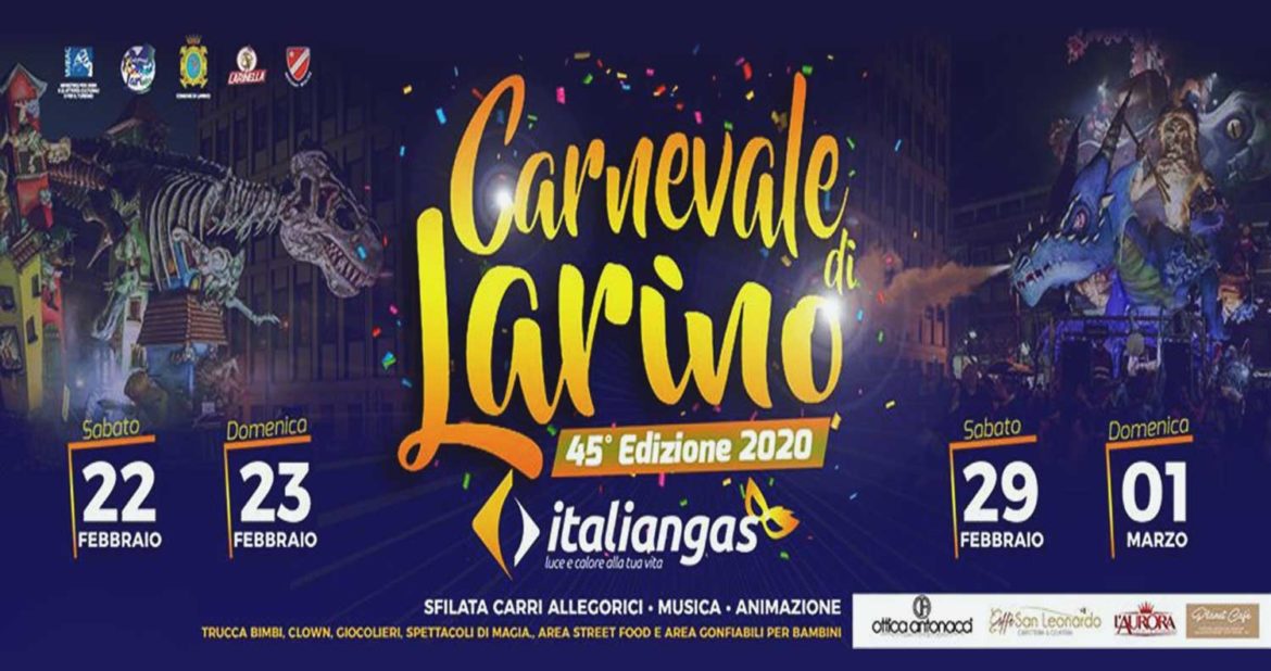 Molise: il Carnevale di Larino 2020
