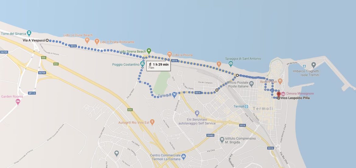 Un nuovo modo di camminare, il Nordic Walking sul lungomare di Termoli