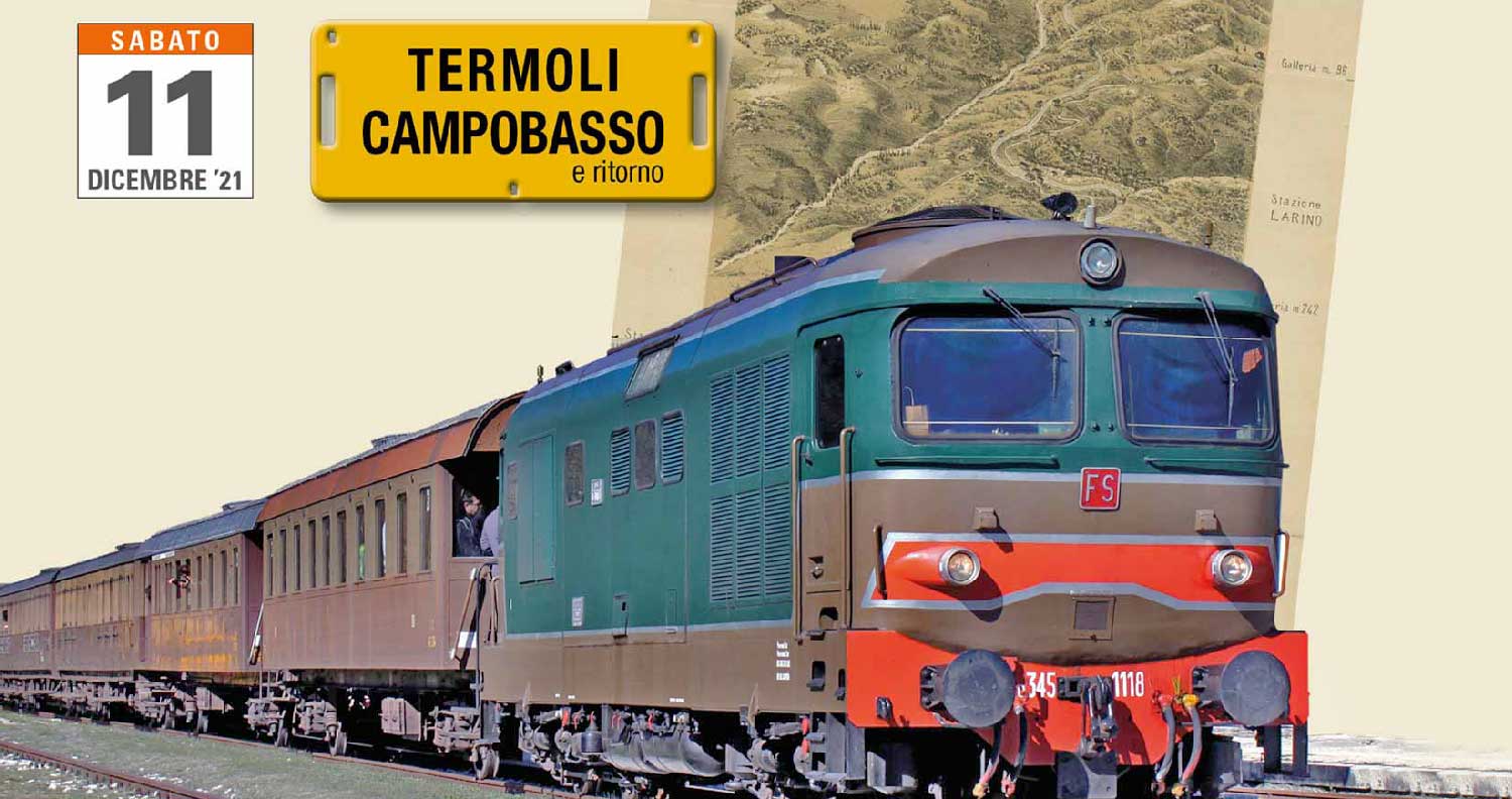 Treno d’epoca “Molise Express”: Termoli-Larino-Campobasso