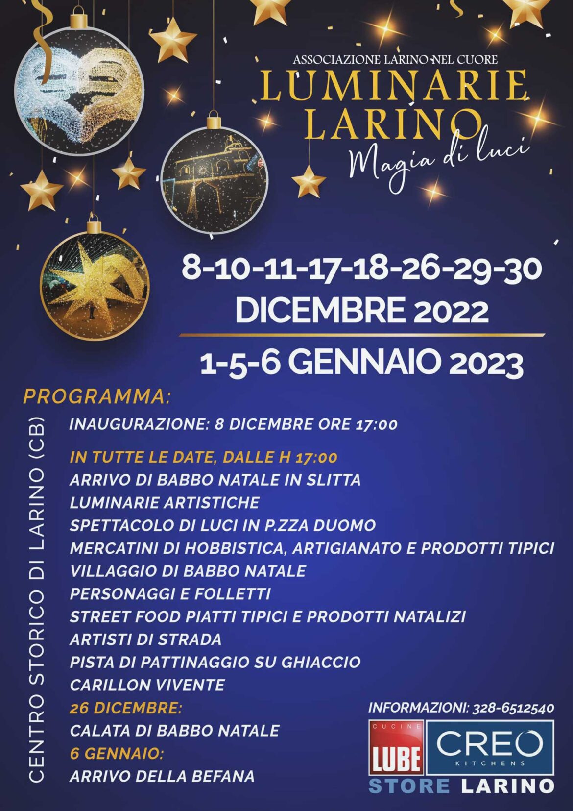 “Magia di luci” illumina il Natale di Larino
